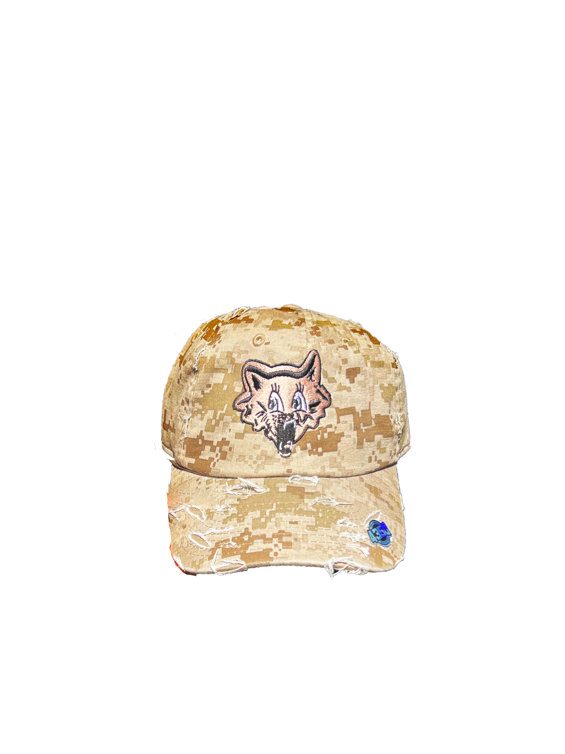 HYENA Distressed Military Baseball Cap